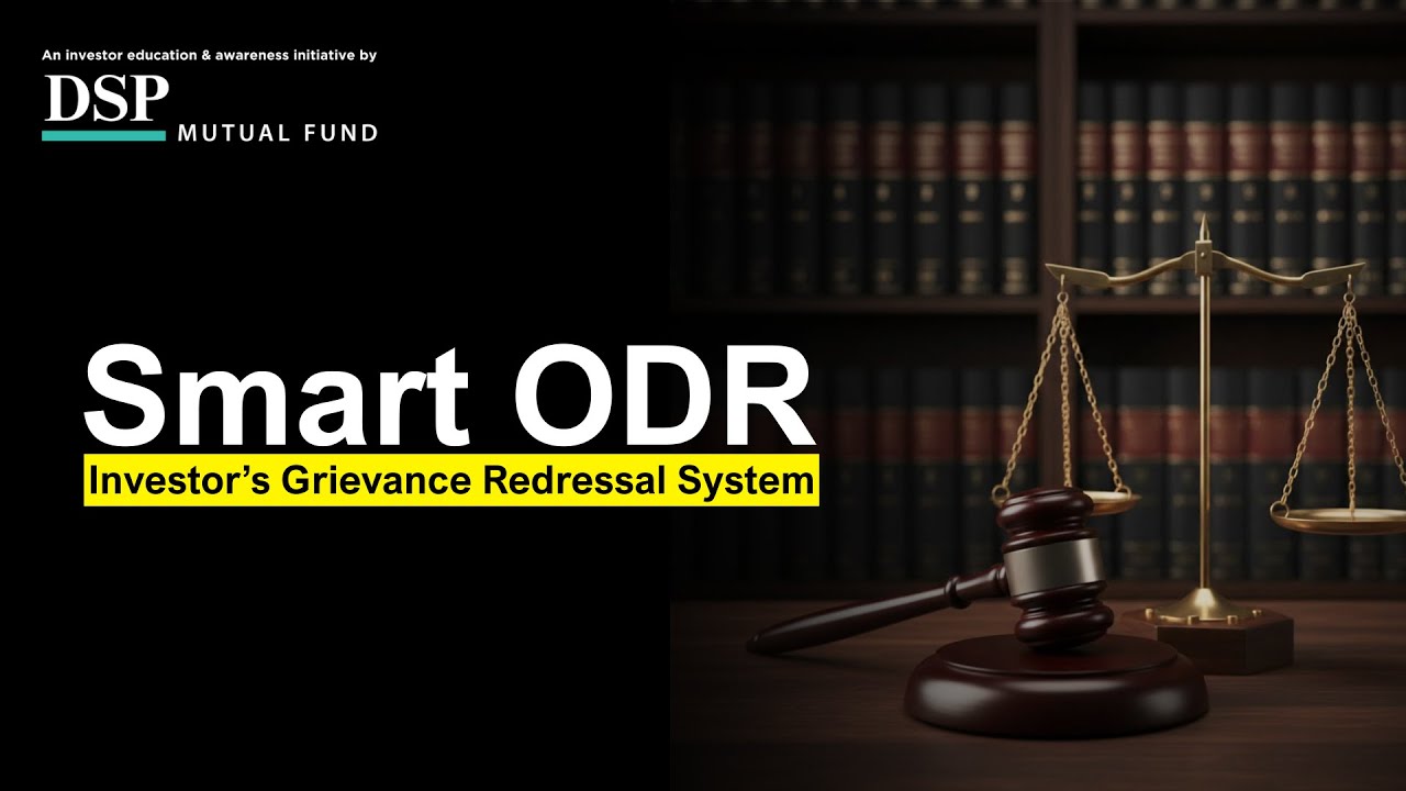 DSP Mutual Fund — DSP Mutual Fund — SMART ODR: Resolve Disputes Smartly (YouTube video ad)