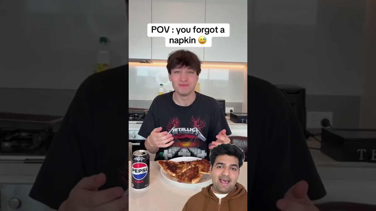 POV Ты забыл салфетку 