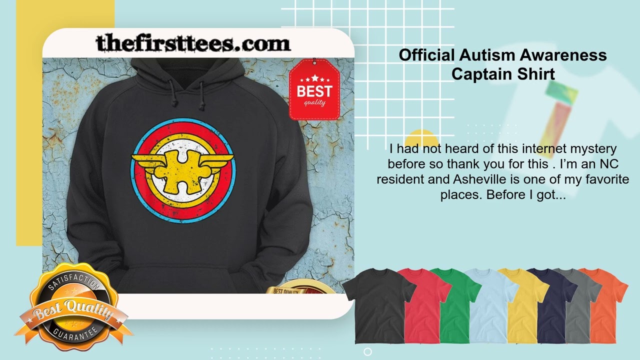 Official Autism Awareness Captain Shirt