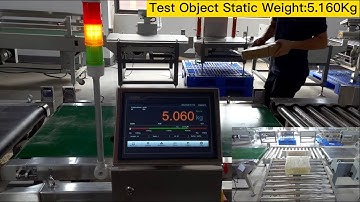 How to Set Up a New General Measure Checkweigher CW-60K