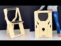 How to Make a Secret Foldable Chair at Home