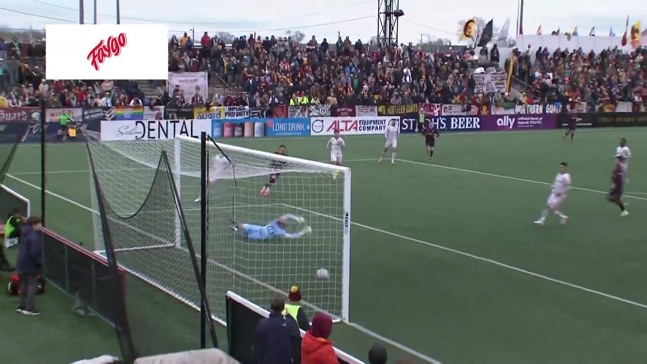 Victor Bezerra with a Goal vs. Oakland Roots SC