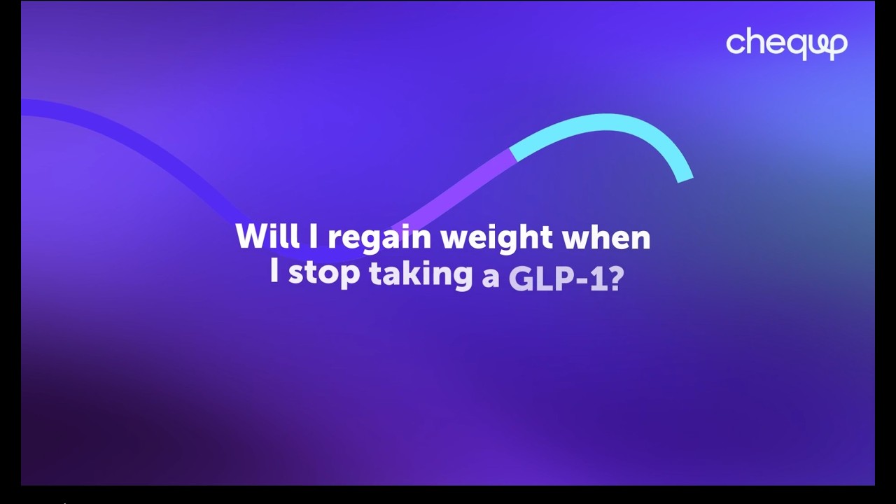 glp 1 stop taking Will I regain weight when I stop taking a GLP 1?