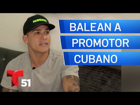 Asaltan a disparos a promotor cubano en Miami