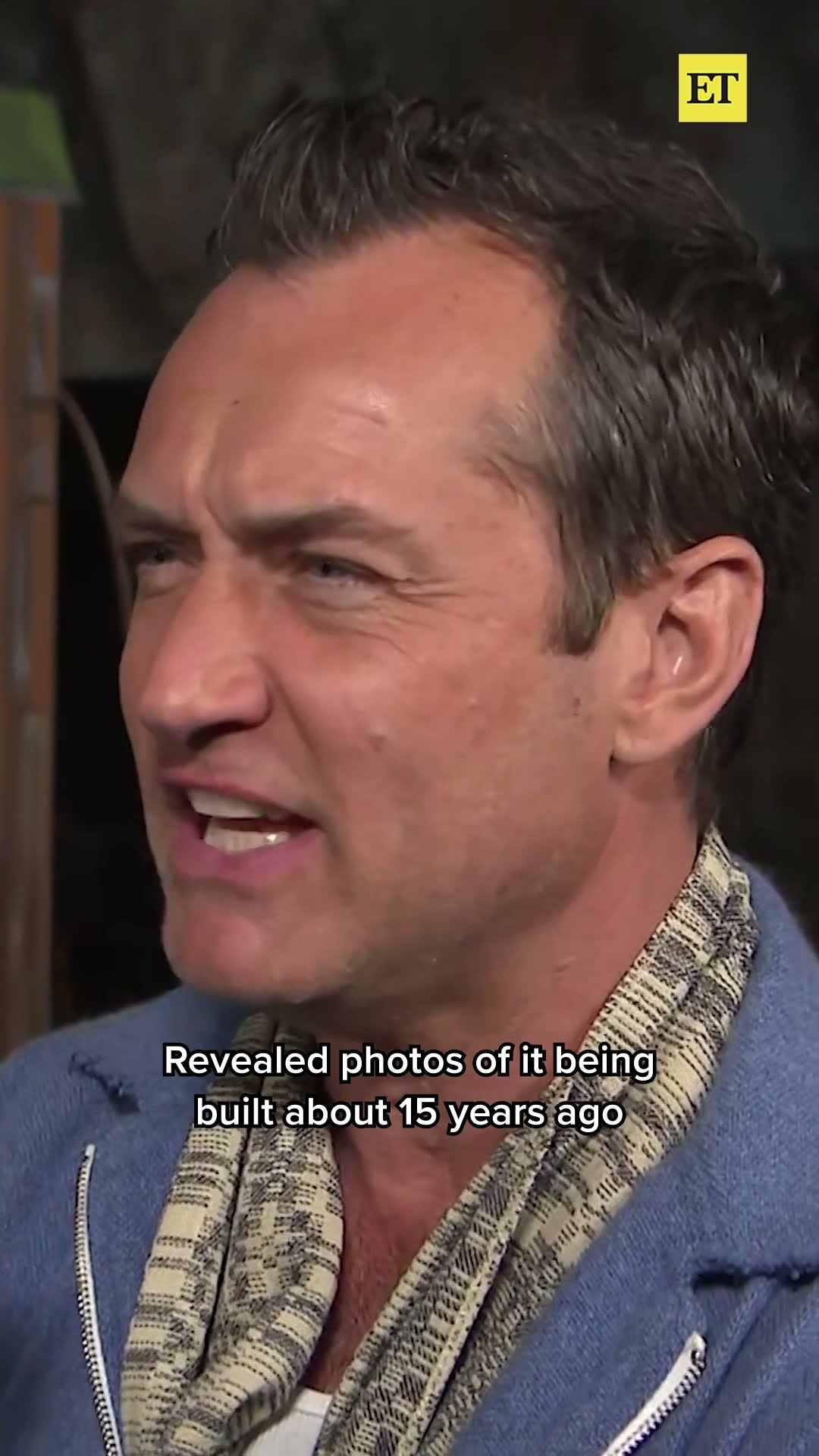 Jude Law Addresses 'The Holiday' Cottage Revelation #judelaw #theholiday #shorts