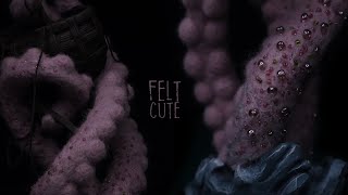 Making Fuzzy Squid Bits | Needle-felt &amp; Polymer Clay