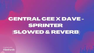 Central Cee x Dave - Sprinter (Slowed & Reverb)