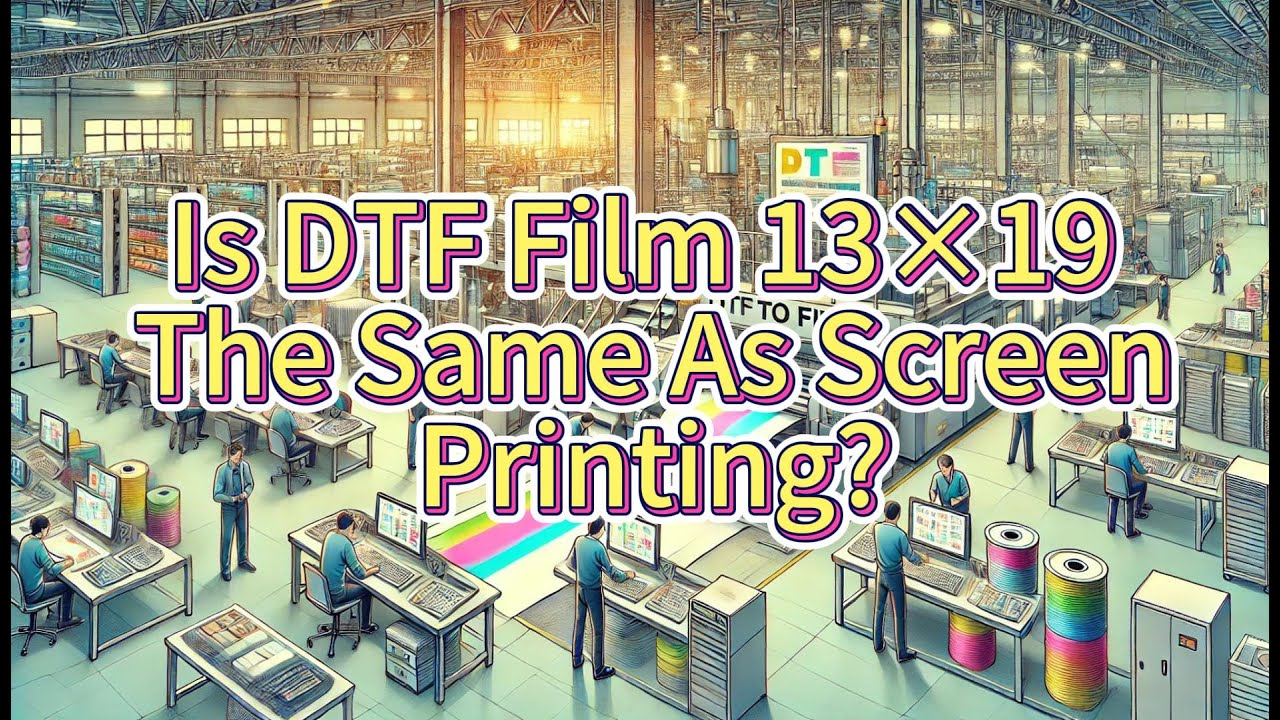 Is DTF Film 13x19 the same as screen printing? DTF Film Printing Supplier, Made In China