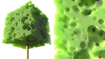 Sponge Tree | Keyshot Render