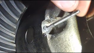 Snapped Pinion Pin Bolt? 10 Mins Or Less - Easiest Way Cross Pin Bolt Bolt In Your Fordchevy
