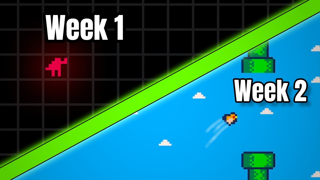 Trying to learn game development in 2 weeks - YouTube