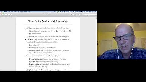 Time Series Introduction: part 1