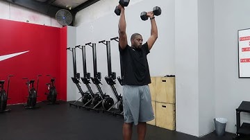 Hammer Curl to Shoulder Press