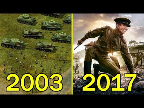 Видео: Эволюция серии игр Блицкриг 2003-2017 | Evolution of Blitzkrieg 2003-2017