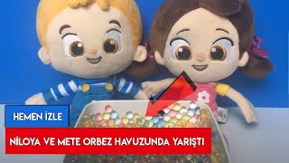 Niloya Ve Mete Orbez Havuzunda Yarışıyor - Kim Kazanacak?