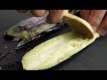 【明寂】香茸揚げ浸し / Deep-fried mushroom and eggplant in broth
