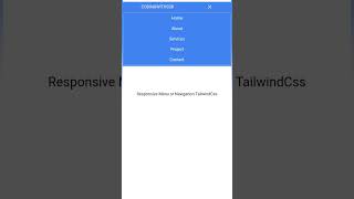 Tailwindcss Responsive Menu | #codingwithssr, #ui #tailwindcss #responsivedesign #uiux #learning