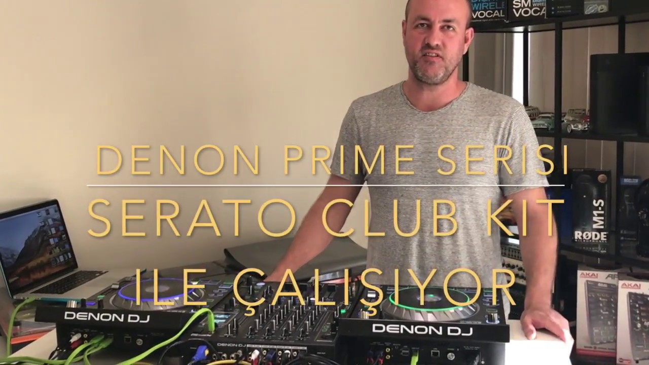 Denon prime serisi sc5000 ve x1800 serato dj update youtube