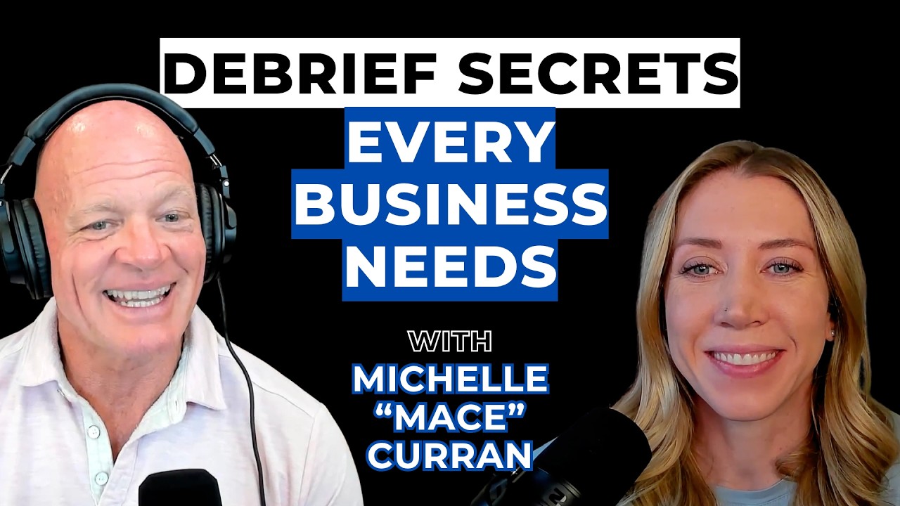 Fighter Pilot Debrief Secrets Every Business Needs | Michelle "Mace" Curran on Imposter Syndrome