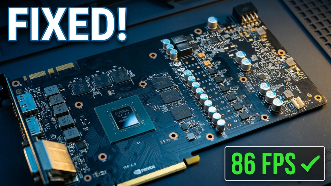 Bringing a dead GTX 1070 back to life! 🛠️ #shorts - YouTube