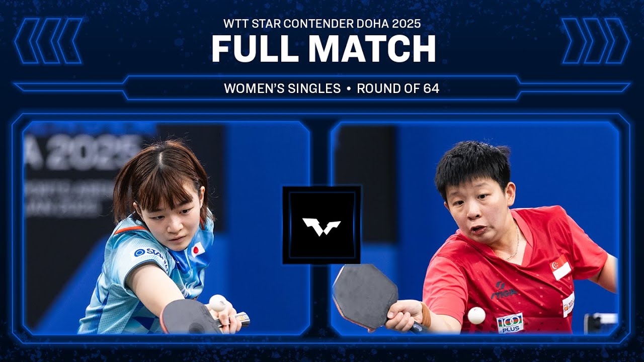 FULL MATCH | Sakura Yokoi vs Zeng Jian | WS R64 | #WTTDoha 2025