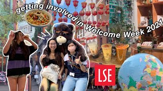 meeting people! LSE welcome week 2021 vlog 🌞| treasure hunt, exploring campus, Covent Garden etc.