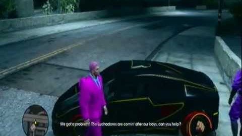 Saints Row 3 | Tron Themed Vehicles | X2 Phantom & Wraith