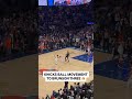 Beautiful ball movement from the Knicks had the Garden buzzing 🤩🔥