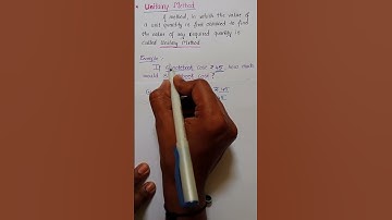 Unitary Method | Maths Resolution #short #shortfeed #youtubeshort #math #viralshort