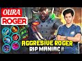 Aggresive Roger RIP MANIAC !! [ Oura Roger ] Mobile Legends
