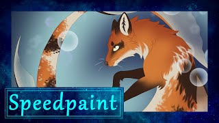 Speedpaint | Koi Fish Fox - Mermay Creature