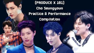 조승연 Cho Seungyoun All Performance Highlight cut (+ Practice) │ PRODUCE X 101