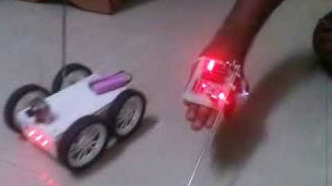 ACCELEROMETER BASED ROBOT