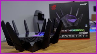 The FASTEST Router That i have Used ... Asus ROG Rapture GTAXE 16000