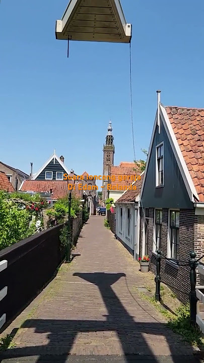 Suara lonceng gereja di Edam - Belanda