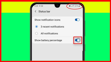 How to Show Battery Percentage on Galaxy A10/A20/A30/A50/A50s Very Easy Trick