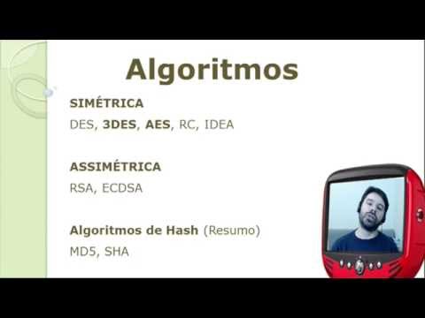 Vídeo: Qual é um algoritmo de criptografia simétrica?