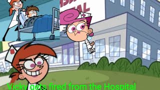 Vicky gets fired from the hospital (A sequel of Vicky gets grounded until college)