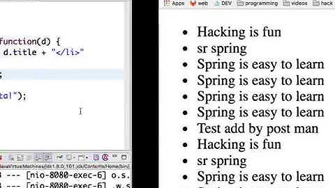 SR15. Thymeleaf with AJAX Request API