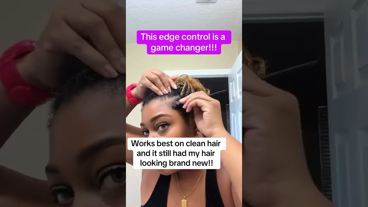 Best Edge Control For Sleek Flake Free Edges It DON T Move Hairstyle Hairstyles 4chair