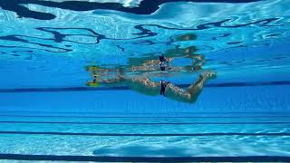 Breaststroke Kick With Kick Board