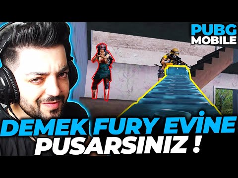 DEMEK FURY EVİNE PUSARSINIZ !! PUBG Mobile