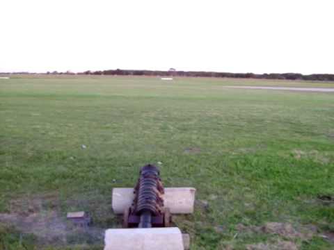 Bombard cannon firing 1