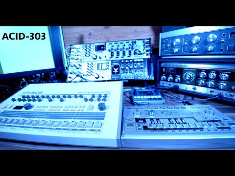 ACID-303 (Roland TB-303, TR-909 and RE-201) - YouTube