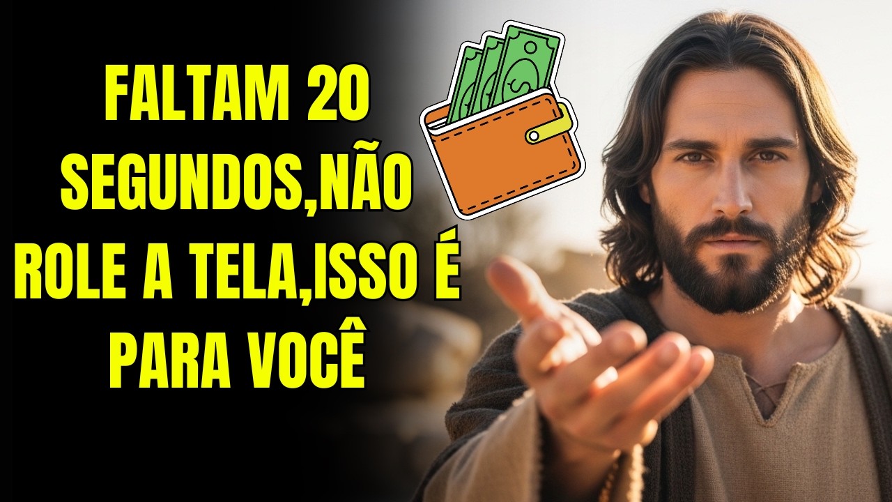 DEUS DIZ: R$ 777.000.000.000 LIBERADOS PARA VOCÊ NESTA HORA — NÃO ROLE A TELA, É PARA VOCÊ!