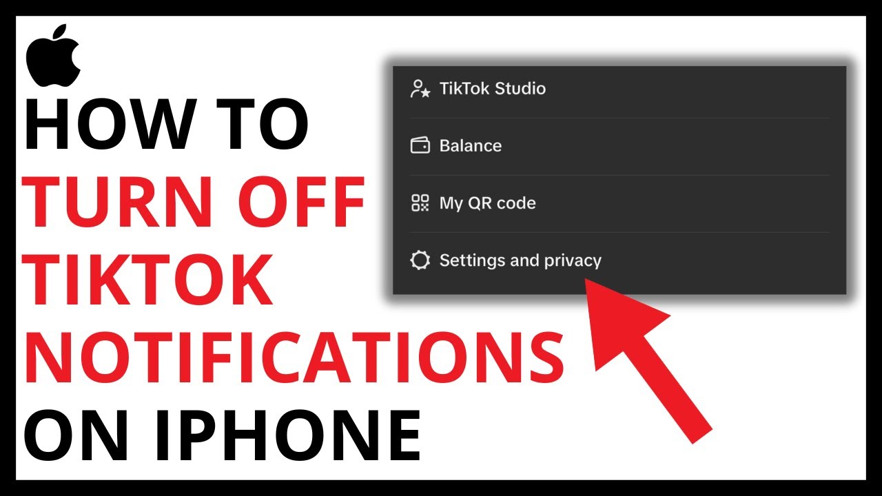How to Turn Off TikTok Notifications on iPhone [QUICK GUIDE] - YouTube