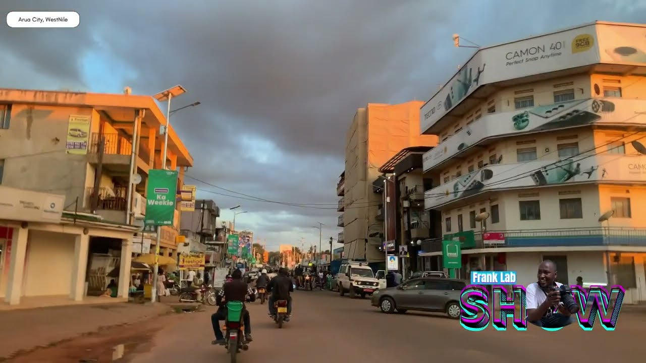 Arua Streets, a great city in West Nile!
