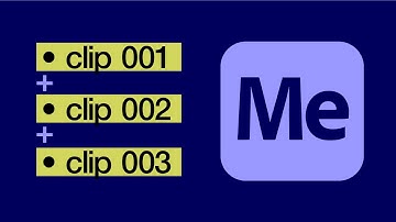 How to Combine Clips in Media Encoder