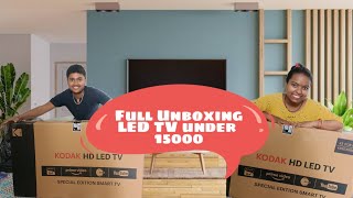 I Bought This SmartTv Under 15000 || Full Unboxing video 😍 Bought Price