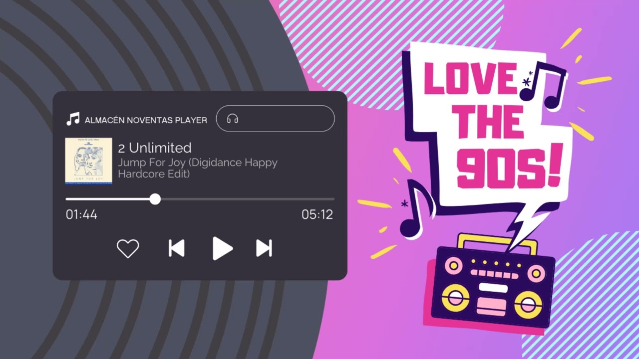 2 Unlimited - Jump For Joy (Digidance Happy Hardcore Edit) 📻 1996